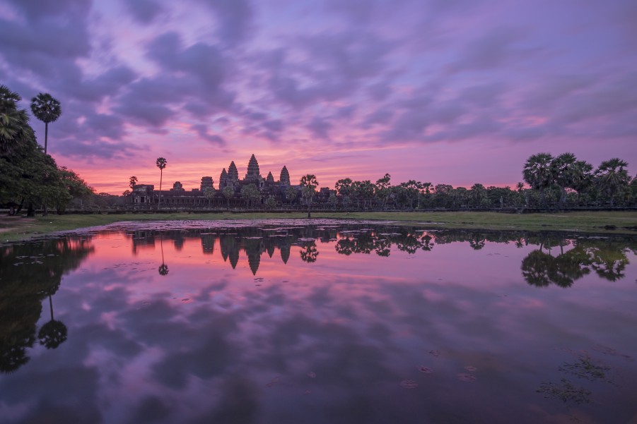 Temple d'Angkor : les vestiges d'Asie