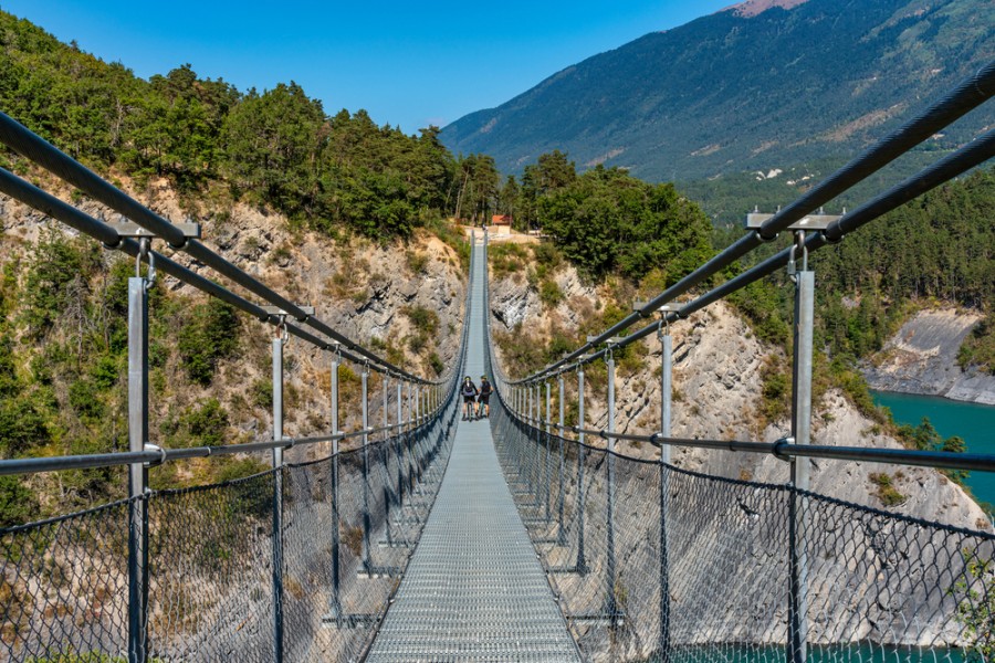 Quel est l'emplacement exact de la passerelle de l'Ébron ?