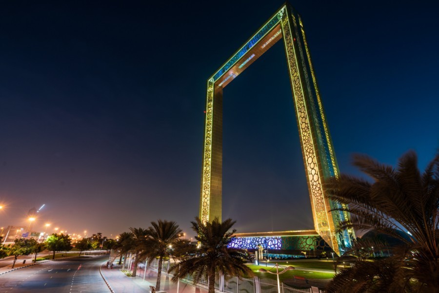Quelle est l'histoire du Dubai Frame ?